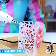 Great hot glue gun hacks for girls via NataLime, youtube com natali
