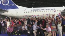 Panameña Copa Airlines desvela el Boeing 737-800NG con logo por su 70 aniversario