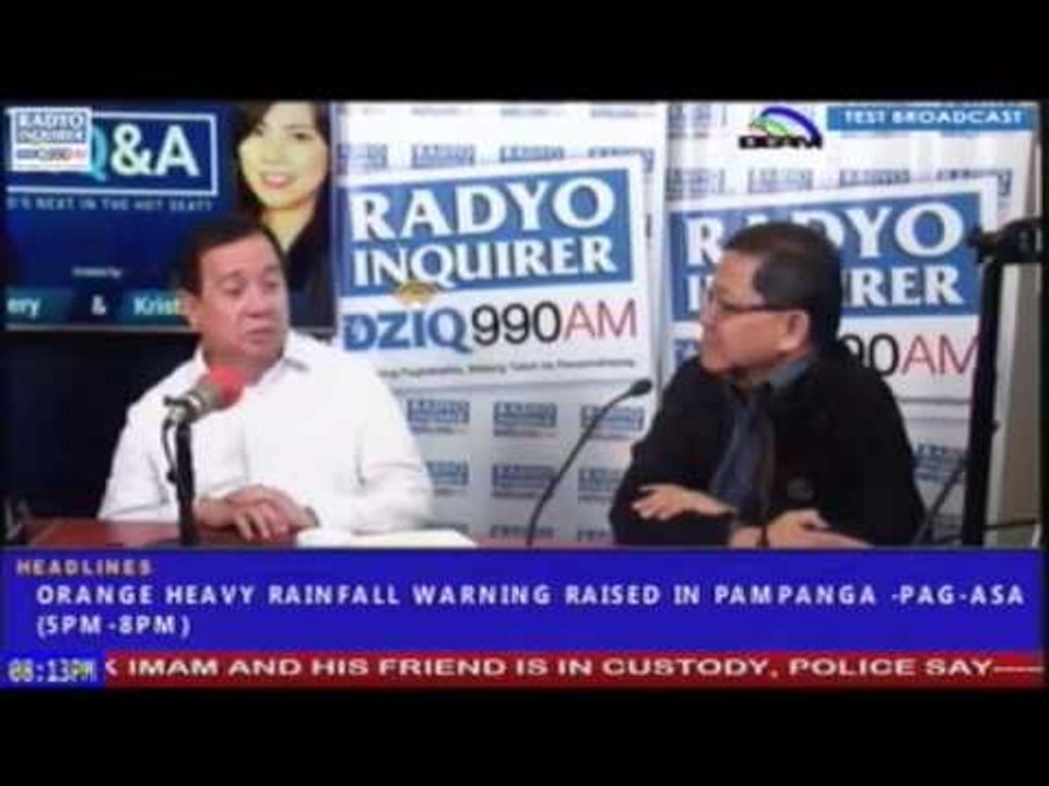 Ep. 04 INQ&A - Senator Dick Gordon - August 16, 2016