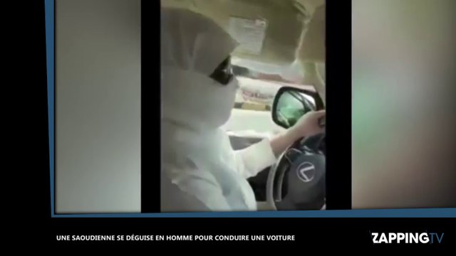 Arabie Saoudite : Une femme arrêtée pour avoir conduit une voiture déguisée en homme (vidéo)