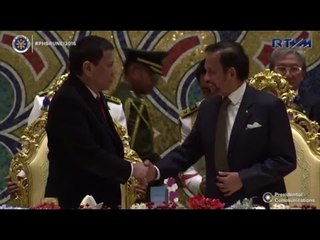 Duterte, Brunei sultan vow to 'work closely to maintain excellent ties'