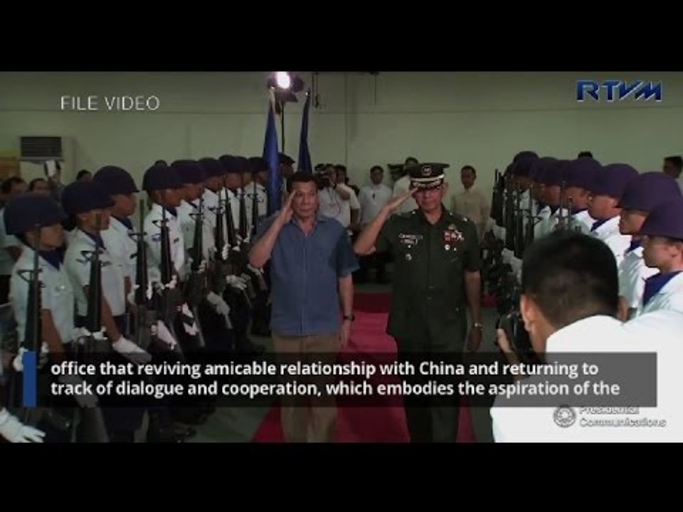 Duterte visit to China a 'fresh start between two countries'