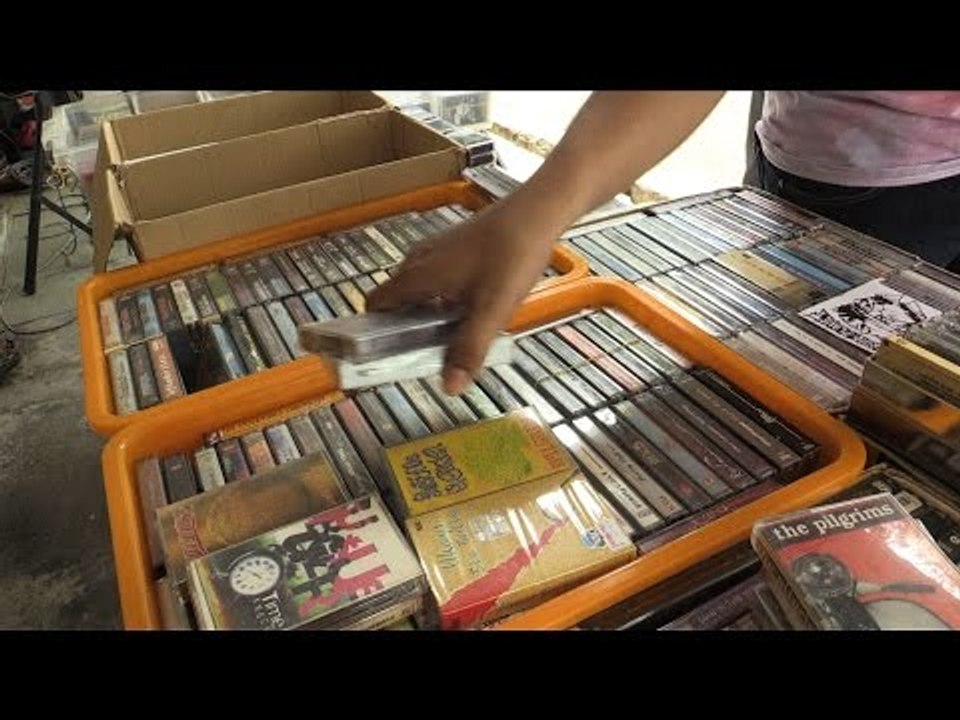 Cassette tapes fast-forward to new following in...