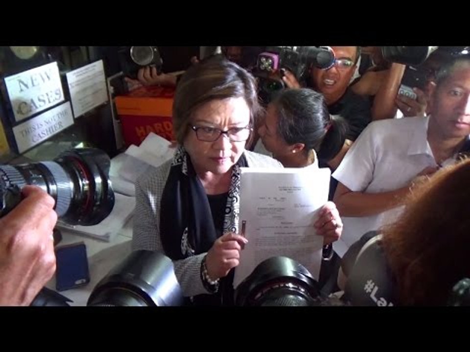 De Lima files test case vs Duterte’s immunity from suit