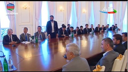 Prezidentdən Rəşad Sadıqova möhtəşəm JEST — VİDEO