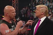 TRUMP(USA President) vs Stone Cold Fight WWE