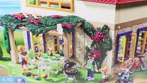 Calicot maison maison escroquerie avec bestioles fr dans porc piscine Peppa vacances de jouets Playmobil