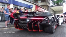 $2.5Million Lamborghini Centenario CAUSES CHAOS in London!