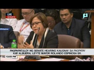 De Lima confronts Bato over Duterte order to reinstate Marcos