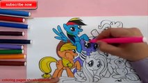 Actividades arte libro color para colorear para divertido Chicas de poco marcadores mi poni Mlp equestria