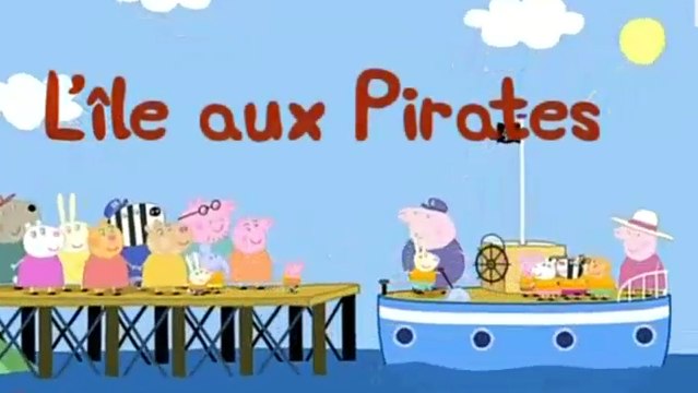 Peppa Pig Cochon - Une froide journée d'hiver - L'île aux pirates - La pendule à coucou - L'ami imaginaire