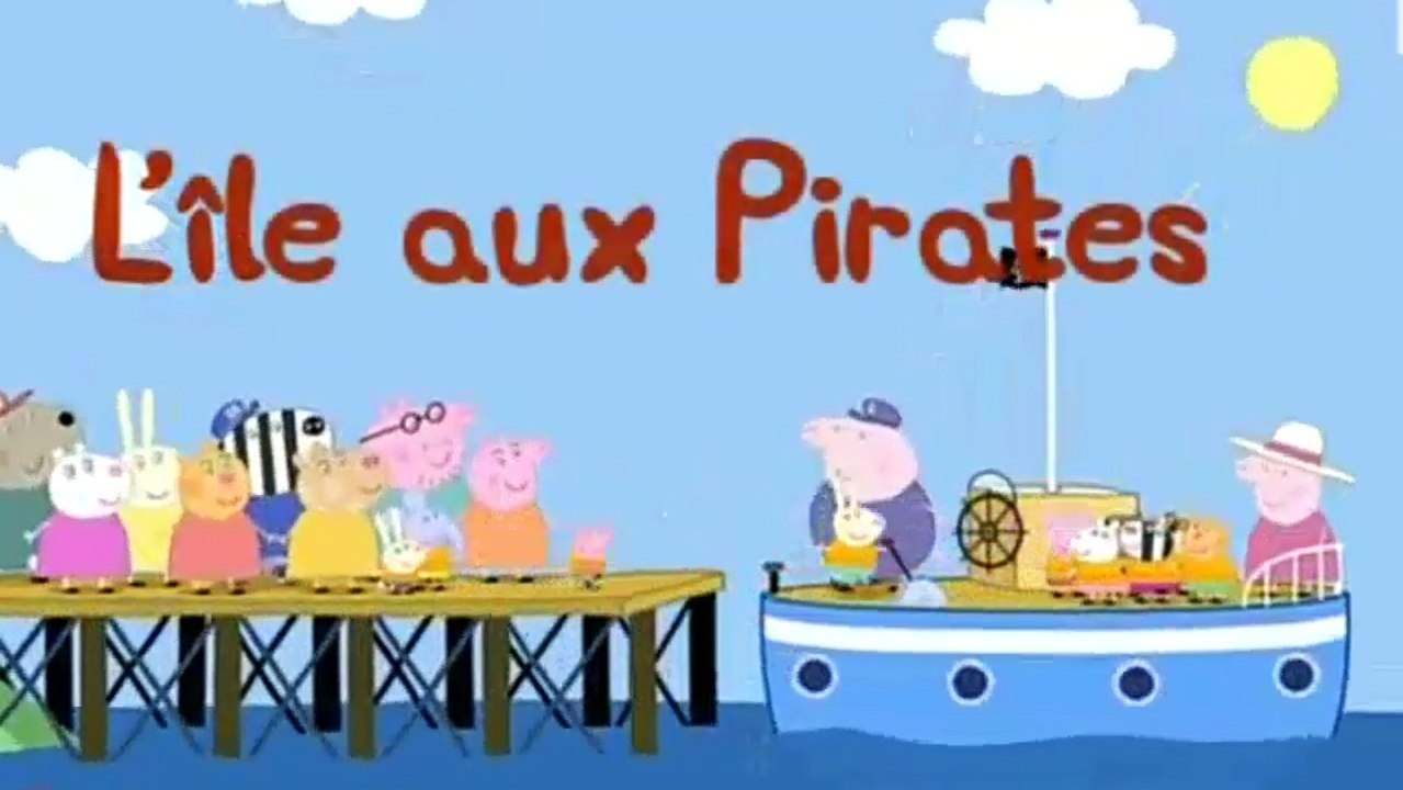 Peppa Pig Cochon - Une froide journée d'hiver - L'île aux pirates - La pendule à coucou - L'ami imaginaire