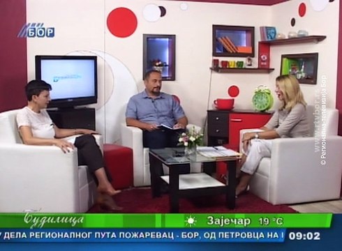 Budilica gostovanje (prof. dr Nada Štrbac, prof. dr Dragan Manasijević), 25. avgust 2017. (RTV Bor)
