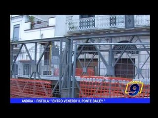 Andria | Fisfola:"Entro venerdì il ponte Bailey"