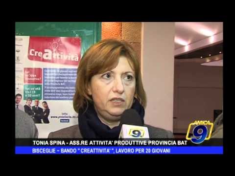 Bisceglie Bando Creatività, lavoro per 20 giovani