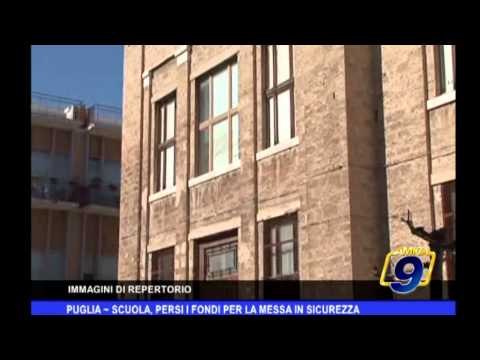 Puglia | Scuola, persi i fondi per la messa in sicurezza