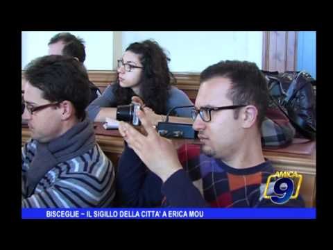 Bisceglie | Il sigillo della città a Erica Mou