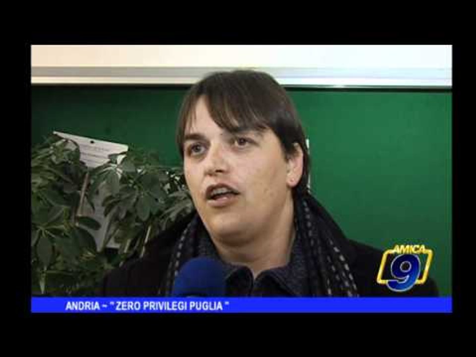 Andria | Zero privilegi Puglia
