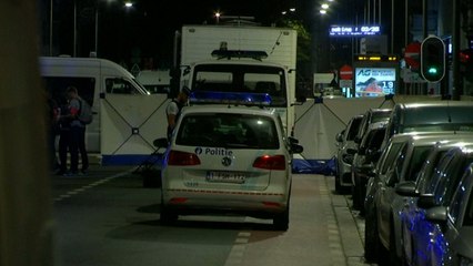 Man shot dead in Brussels after attacking soldiers with knife