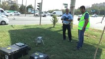 Şanlıurfa'da İlk Defa Drone ile Trafik Uygulaması Yapıldı