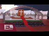 Erigen nuevo escenario en Ecatepec donde el papa Francisco oficiará misa/ Kimberly Armengol