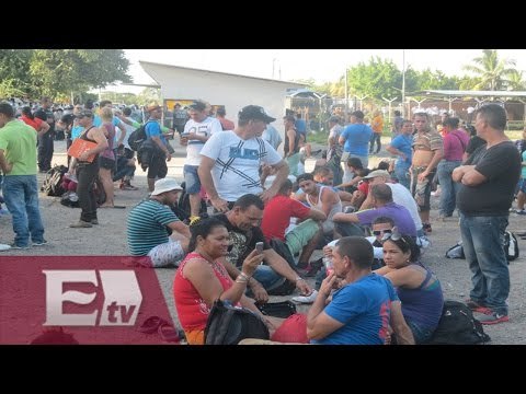 Llegan a Guatemala 180 migrantes cubanos / Ricardo Salas
