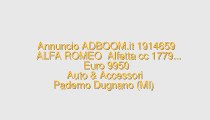 ALFA ROMEO  Alfetta cc 1779...