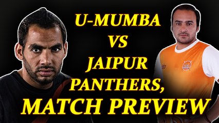 Download Video: PKL 2017: U Mumba face Jaipur Pink Panthers, Match Preview | Oneindia News