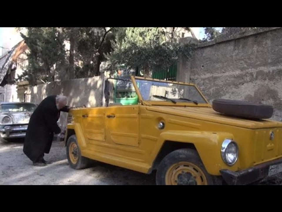 Aleppo car lover aims to revive his 'wounded' classics