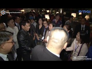 OFWs, Thais ‘excited’ to meet Duterte in Bangkok – ambassador