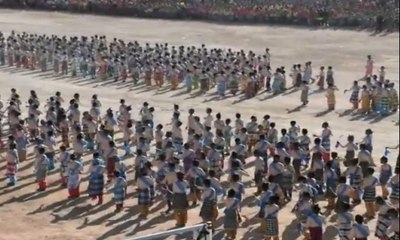10.000 Penari Kolosal Meriahkan Festival Budaya Tua Boton