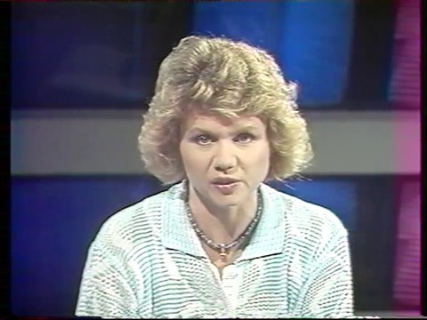TF1 - 25 Septembre 1986 - Bande annonce, JT Nuit (Francine Buchi), début C'est à lire
