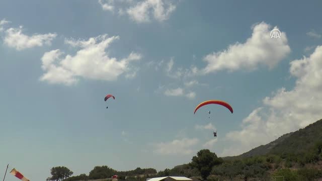 Tekirdağ Bayramda Yamaç Paraşütü Tutkunlarını Bekliyor