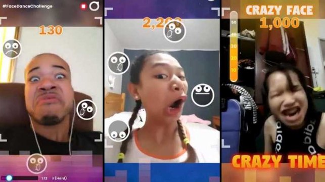Impossible de garder son sérieux devant les grimaces du FaceDance Challenge