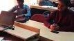 لڑکے نے کلاس روم میں اپنی ٹیچر کے سامنے ایسا گانا گایا کے ٹیچر اور سب طلباء ہنستے رہے۔ ویڈیو: اویس مغل۔ لاہور