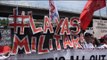 Militant groups urged Duterte to stop militarization in the country