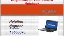How To Disable The Auto Brightness on Your Lenovo Notebook
