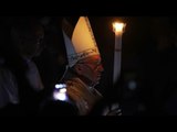 Pope leads Easter Vigil in St. Peter's Basilica