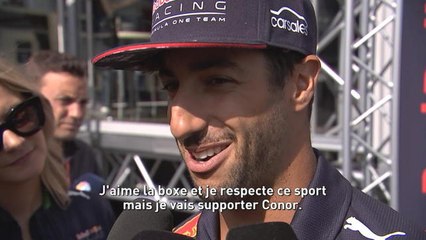 Boxe - Le combat du siècle Mayweather/Mc Gregor - Daniel Ricciardo (F1) a sa préférence !