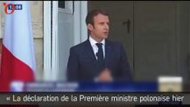 Travailleurs détachés: Emmanuel Macron charge la Pologne