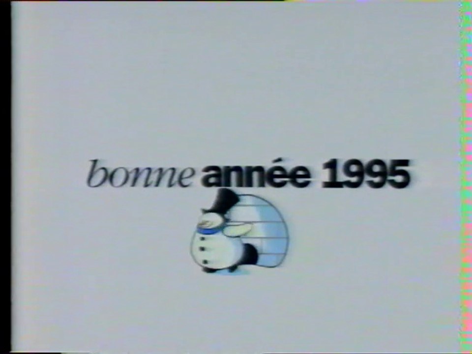 France 3 - 4 Janvier 1995 - Fin "Soir 3", pubs, bandes annonces