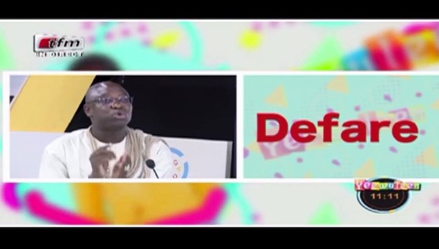 RUBRIQUE XAM AK XAMLÉ avec Pr MASSAMBA GUEYE dans Yeewu Leen du 25 Août 2017