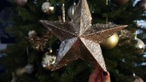 Papier carton Noël bricolage citron Mer étoile arbre 3d haut de forme |