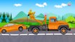 Learn Colors Collection 1 HOUR, Tow Truck Police Monster Trucks, Teach Colours for Kids Ba