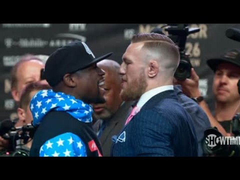 Mayweather-McGregor face off