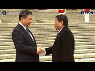 (EMBARGO) duterte foreign policy - south china sea
