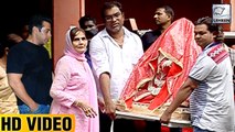 Salman's Mother Salma Khan Welcomes Ganpati At Home