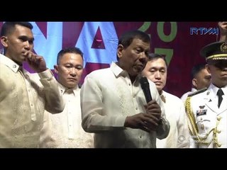 Duterte meets with left-wing protesters