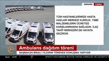 Başbakan Yıldırım: 2002'de ülkede sadece 481 ambulans vardı, şimdi 5060 ambulans var