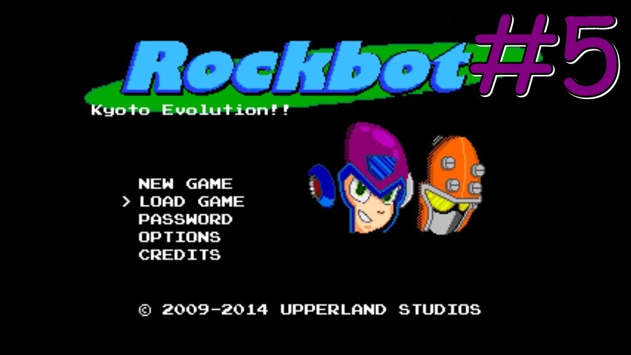 Rockbot - 5° boss (Gameplay)